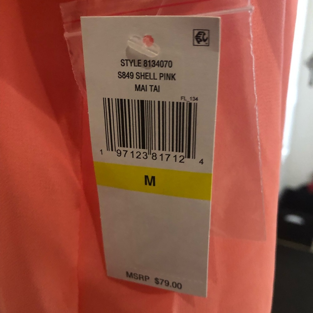1. State Shell Pink Top M - Picture 3 of 6